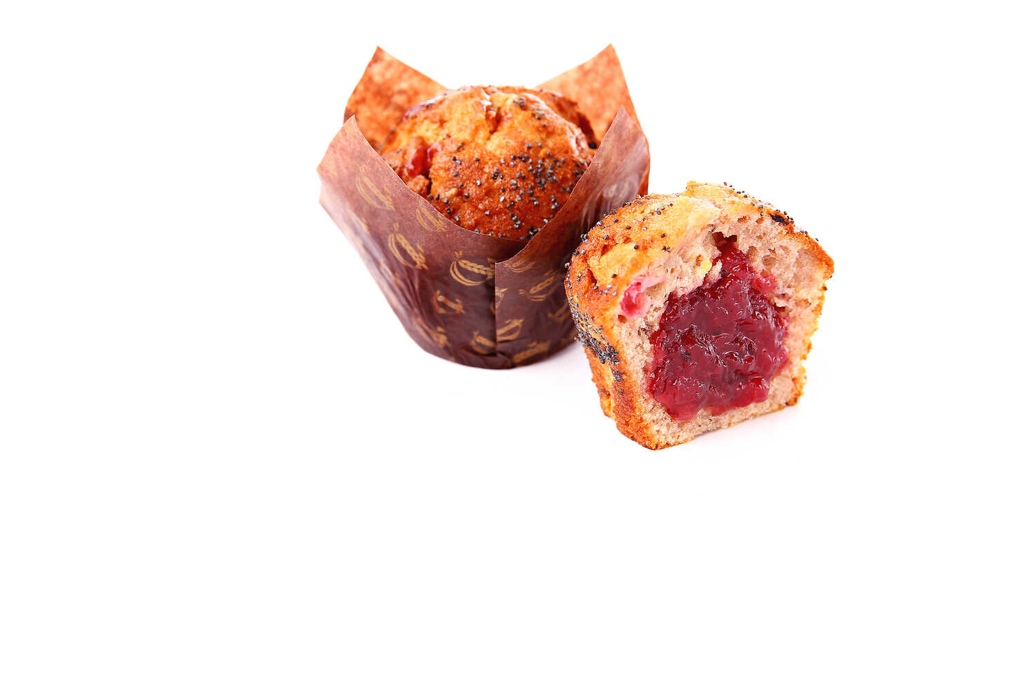 MUFFIN INTEGRALE F/BOSCO 90g pz20DLF